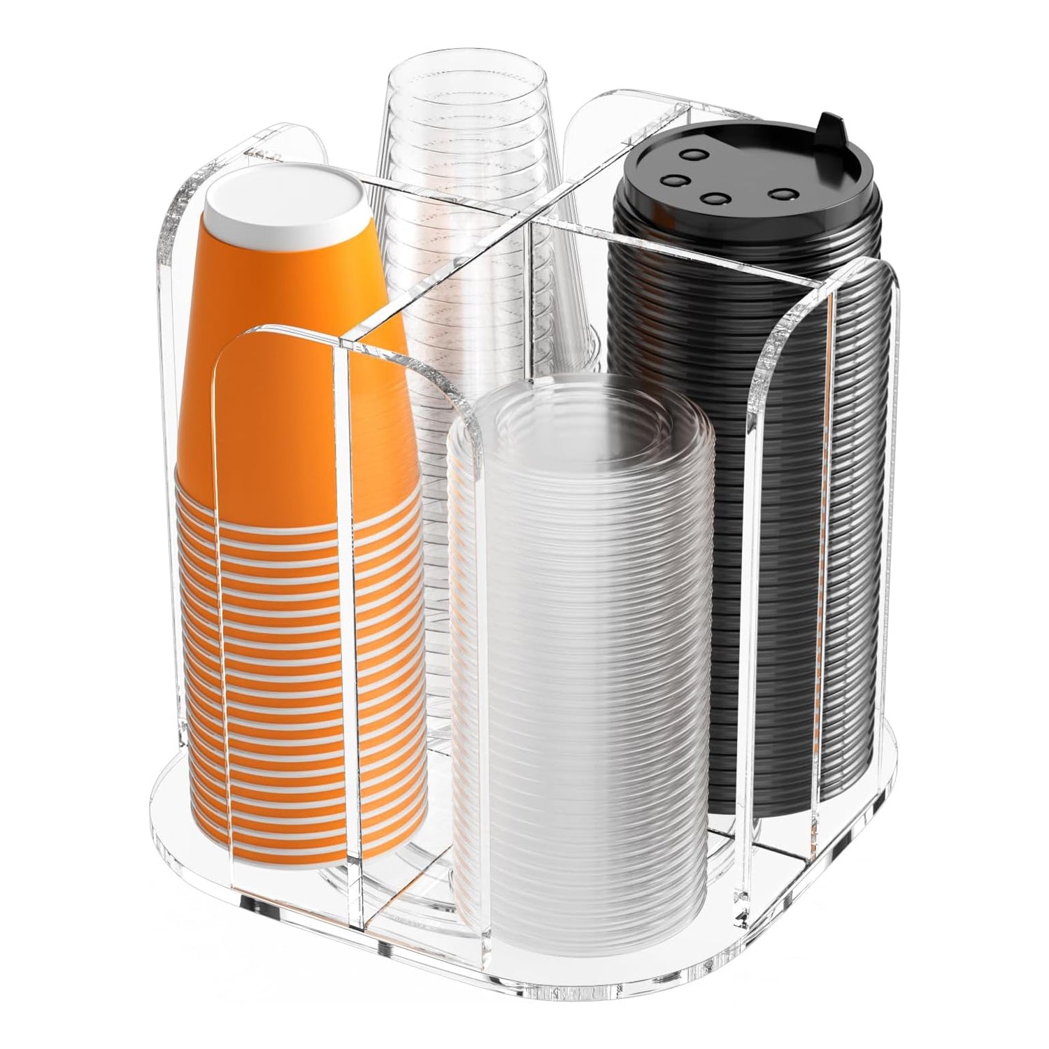Acrylic Cup Dispenser