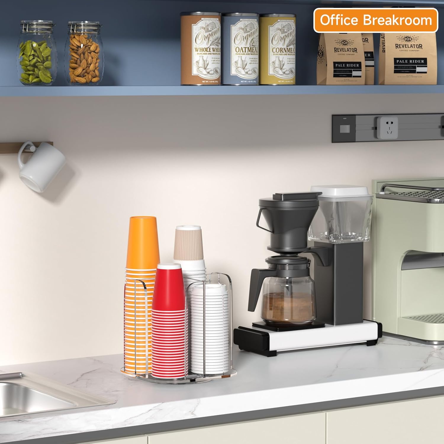 Acrylic Cup Dispenser