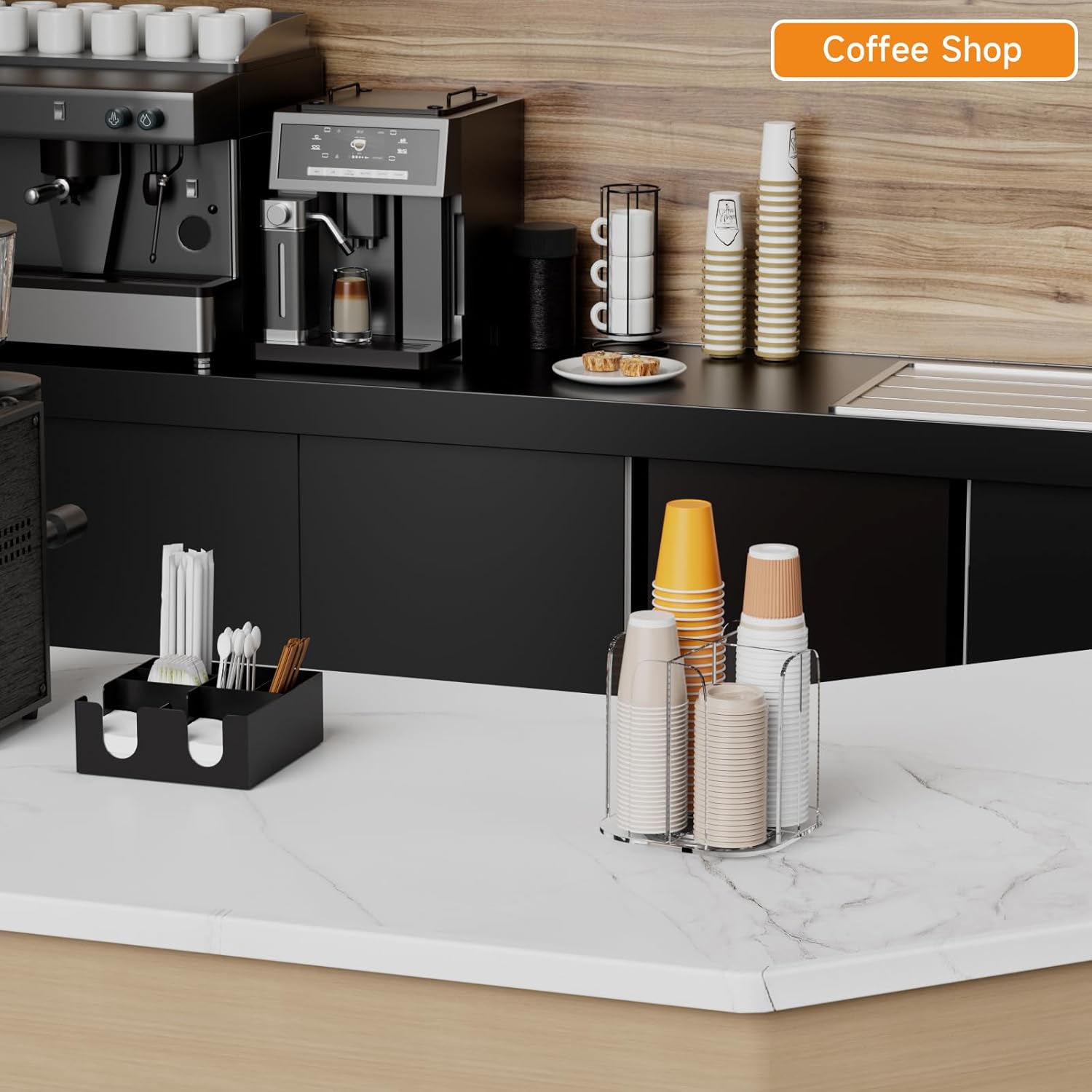 Acrylic Cup Dispenser