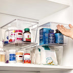Clear Stackable Storage Bins